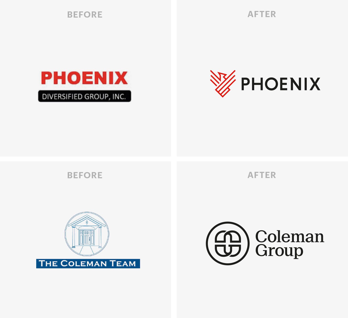 Logos Before and After 2